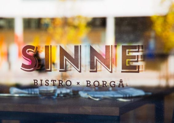 Bistro Sinne fönsterlogo