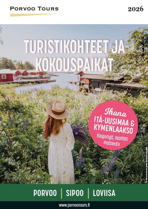 Porvoo Tours Itä-Uudenmaan turistikohteet ja kokouspaikat 2025 esite.