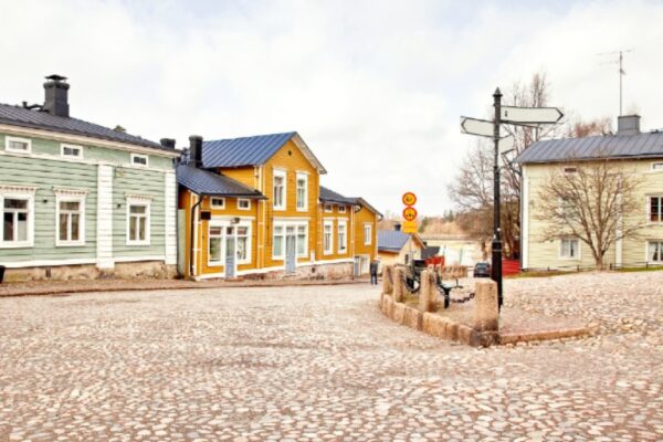The townhall square, Porvoo
